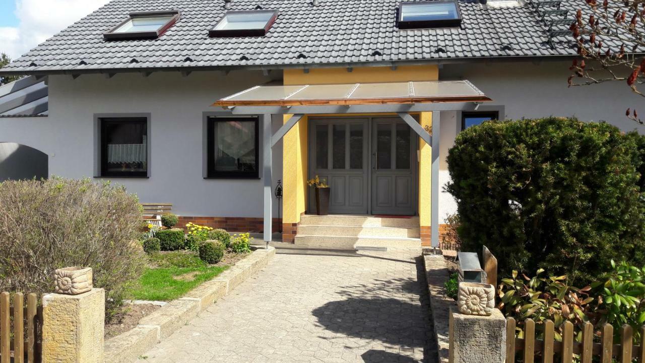 Ferienwohnung Rabelsdorf Pfarrweisach Eksteriør billede